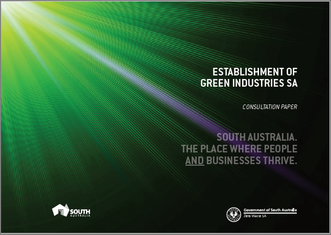 Green Industries SA consultation paper (2014)
