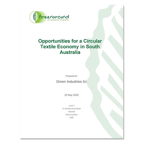 Opportunities for a Circular Textile Economy in South Australia