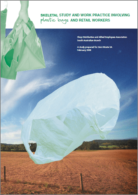 SDA Work practices - plastic bags study (2008)